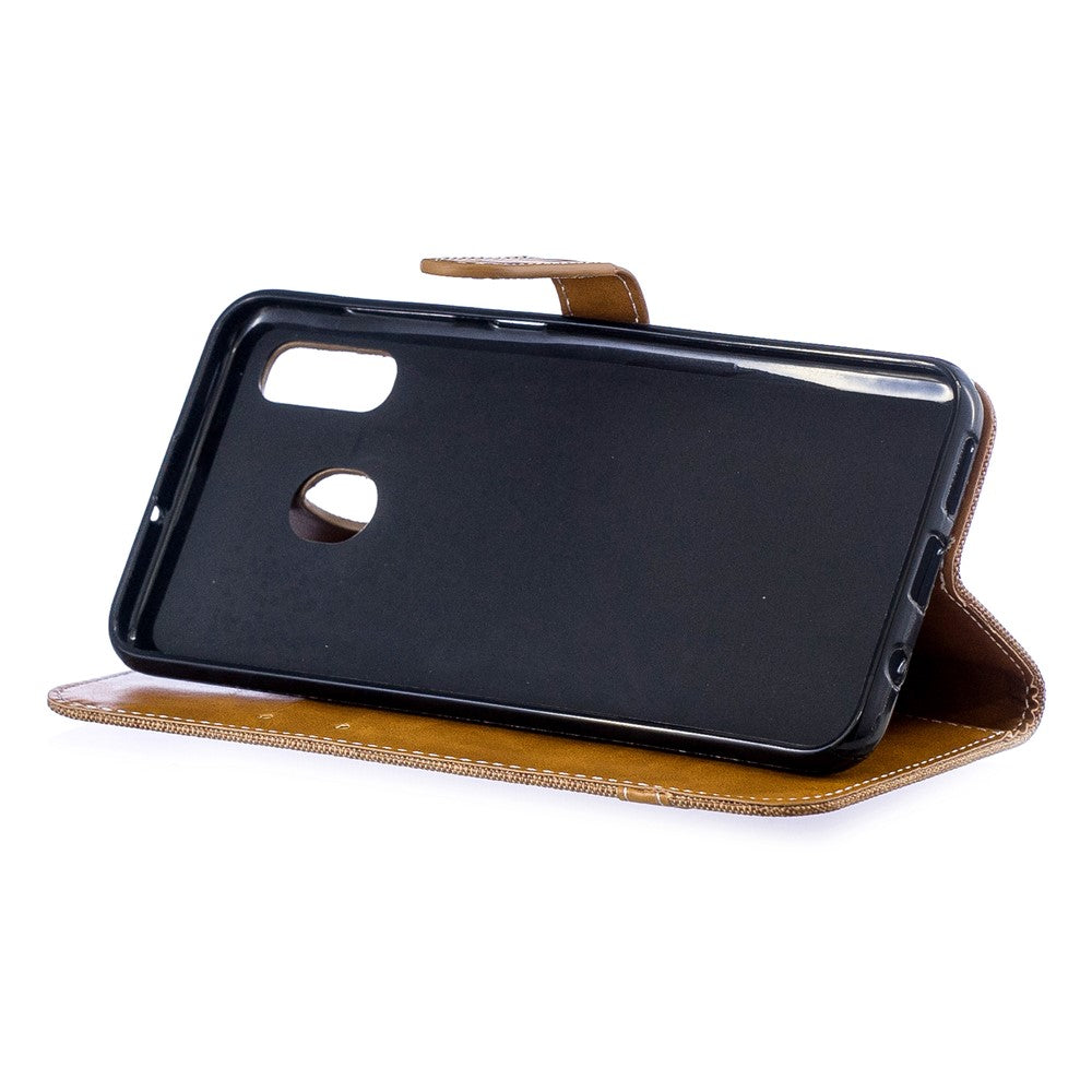 Galaxy A20 / A30 Jeans-Wallet Handyhülle