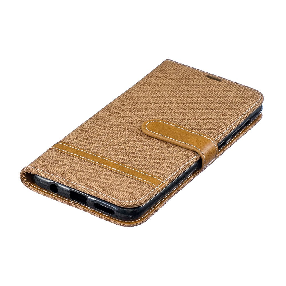 Galaxy A20 / A30 Jeans-Wallet Handyhülle