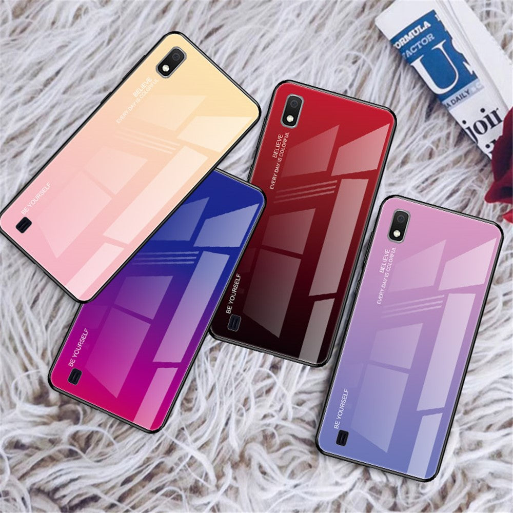 Galaxy A10 Handyhülle – Gradient-Farbdesign
