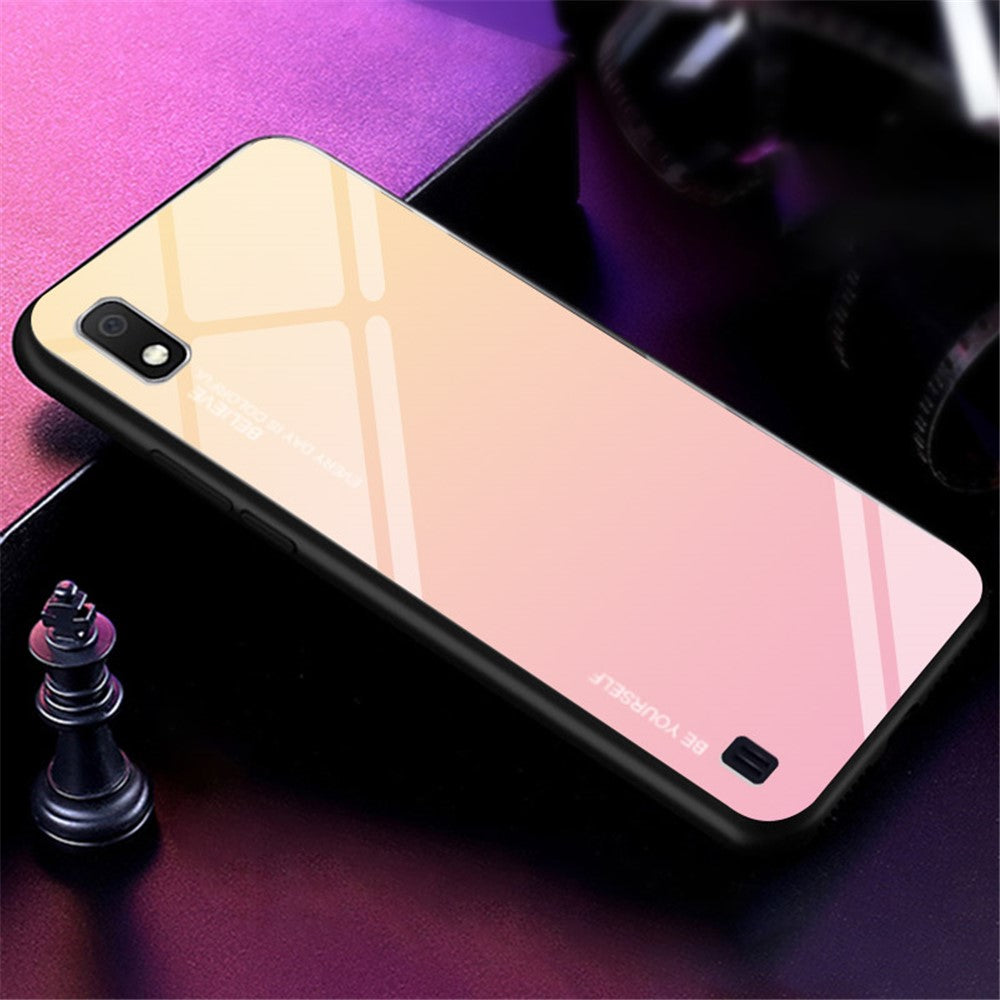 Galaxy A10 Handyhülle – Gradient-Farbdesign