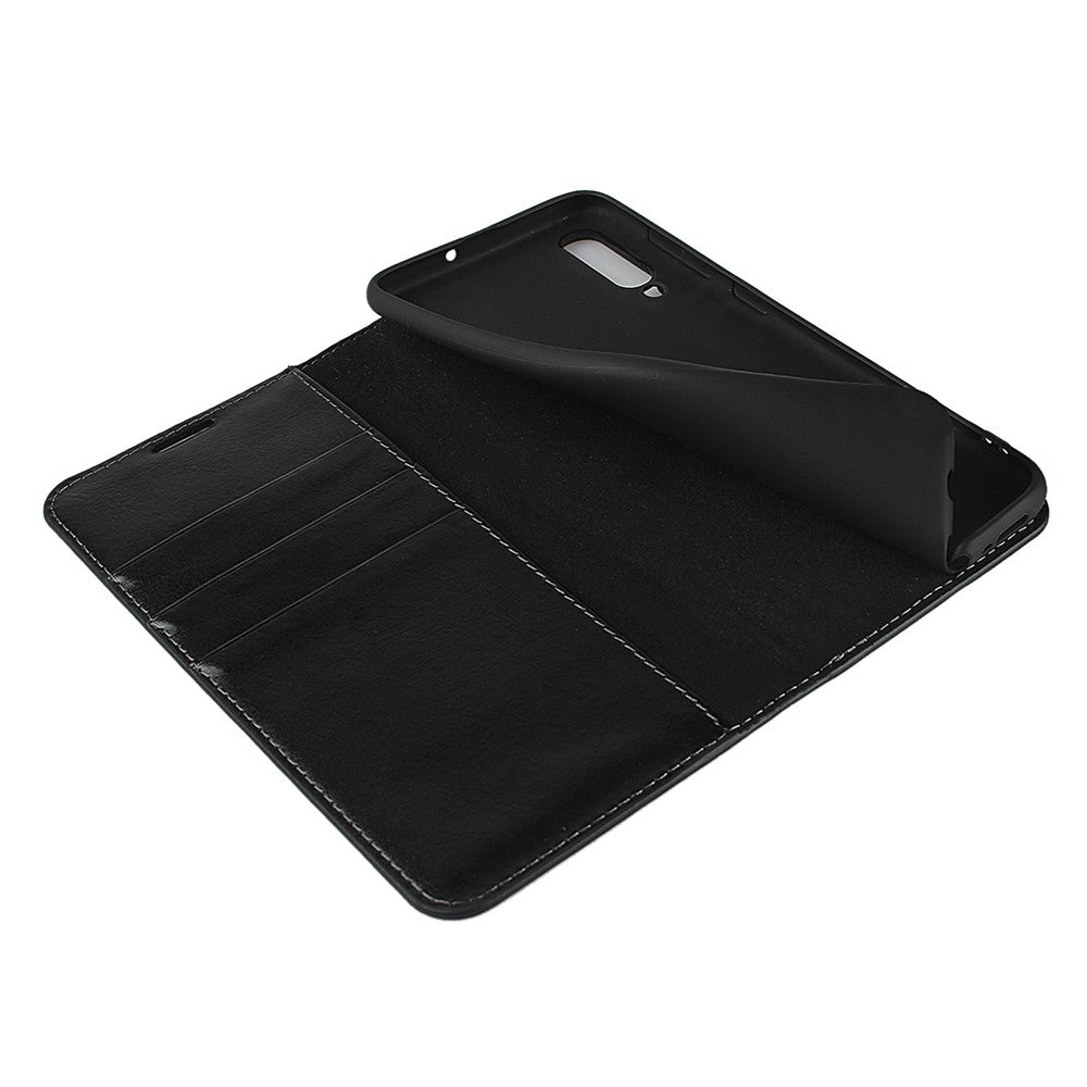 Galaxy A50/A50s/A30s Echtleder-Hülle mit Kartenfach