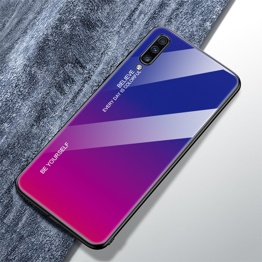 Galaxy A70 Schutzhülle – Gradient-Farbdesign