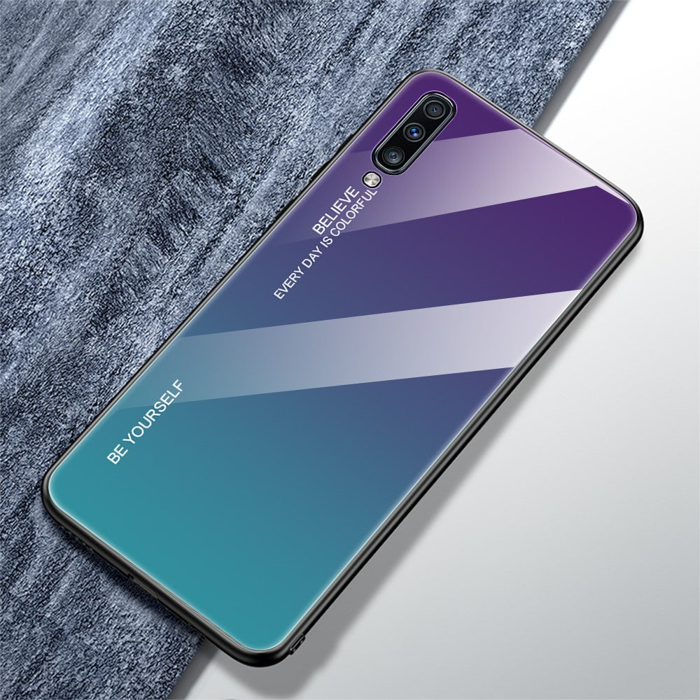 Galaxy A70 Schutzhülle – Gradient-Farbdesign