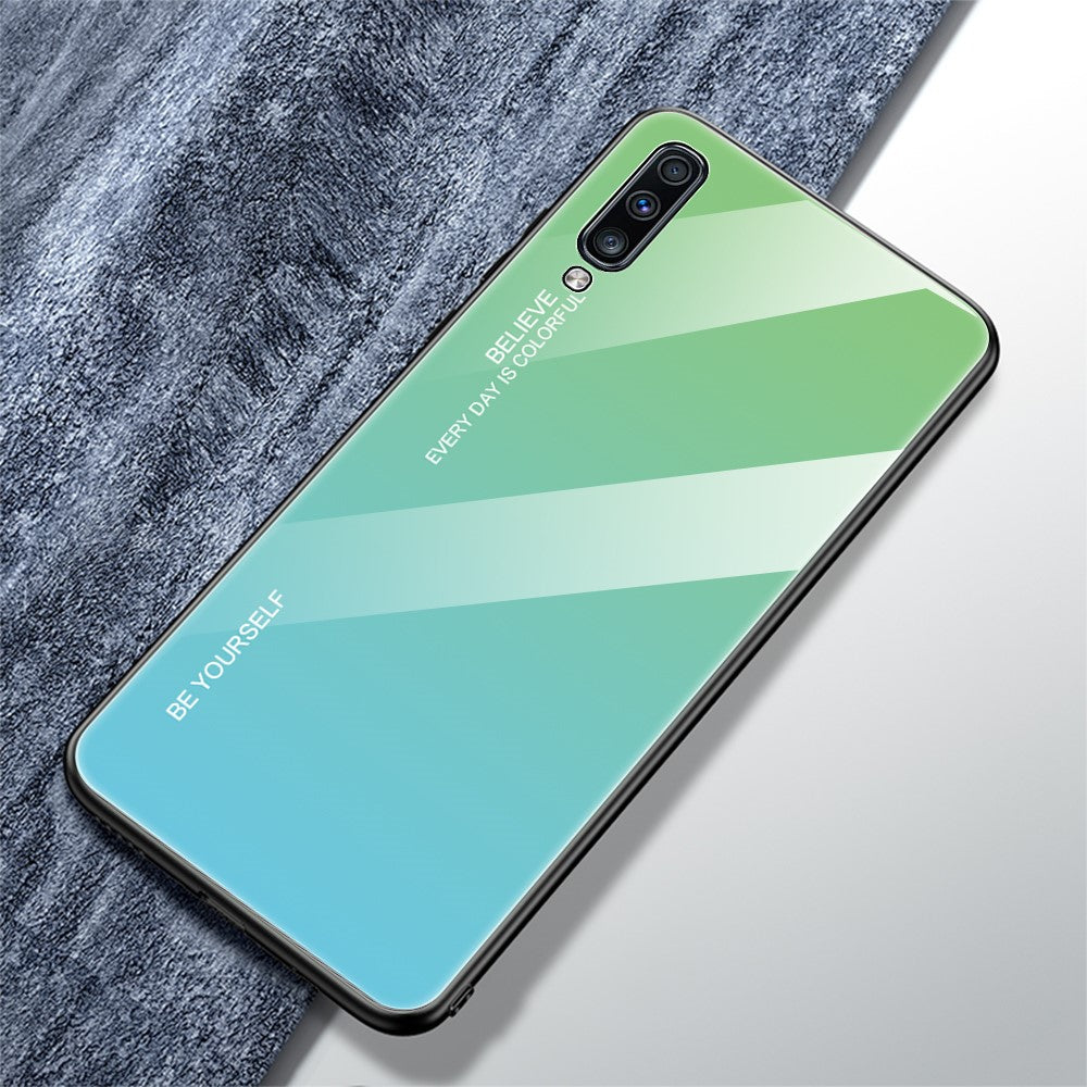 Galaxy A70 Schutzhülle – Gradient-Farbdesign