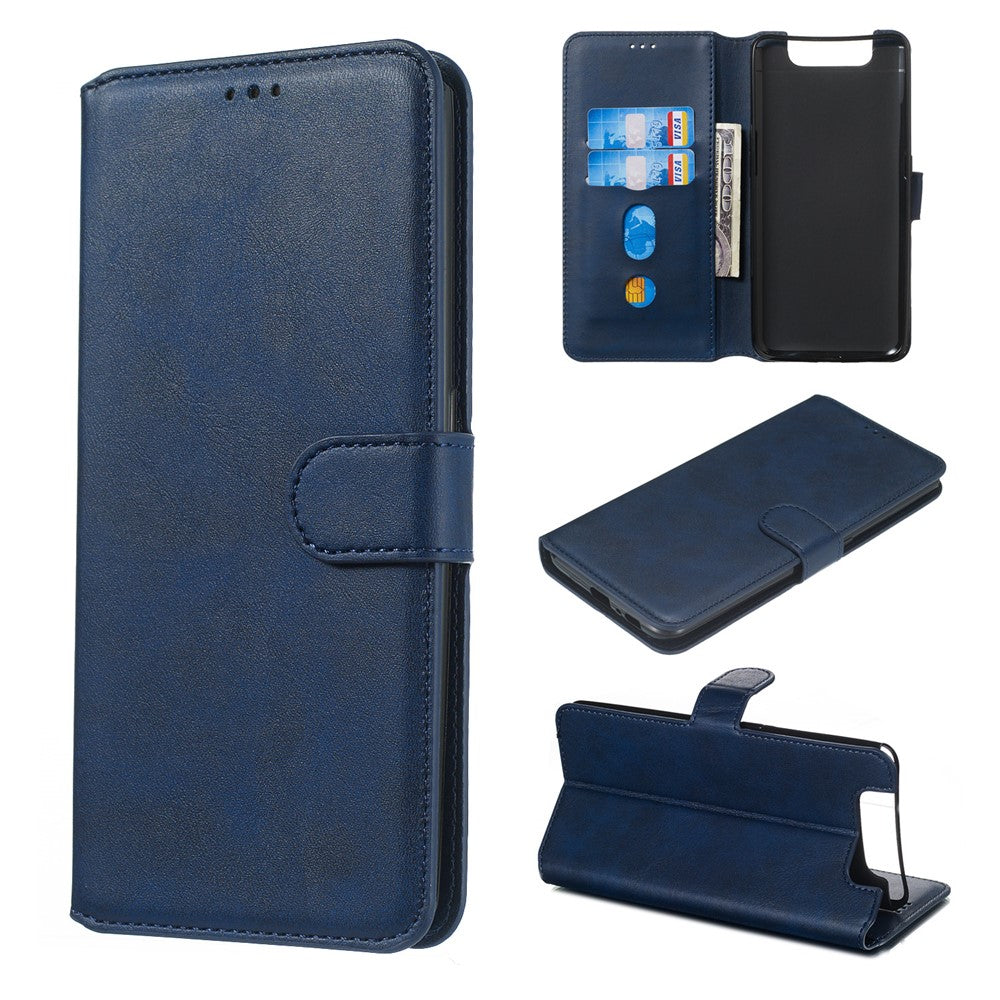 Galaxy A80/A90 Wallet-Hülle – mit Kartenfächer & Ständer