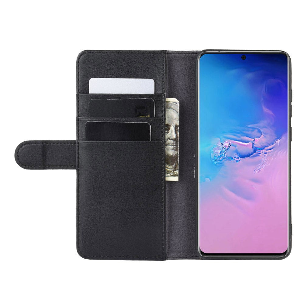 Galaxy S20 Ultra Echtleder Hülle mit Kartenfach