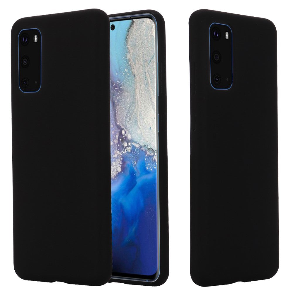 Galaxy S20 Plus 4G/5G Flüssigsilikon-Hülle – Stoßfest & weich