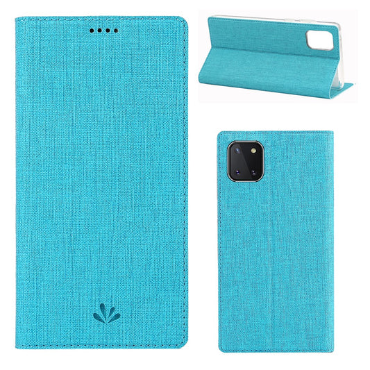 Galaxy A81/Note 10 Lite Lederhülle – VILI DMX Cross-Skin Design