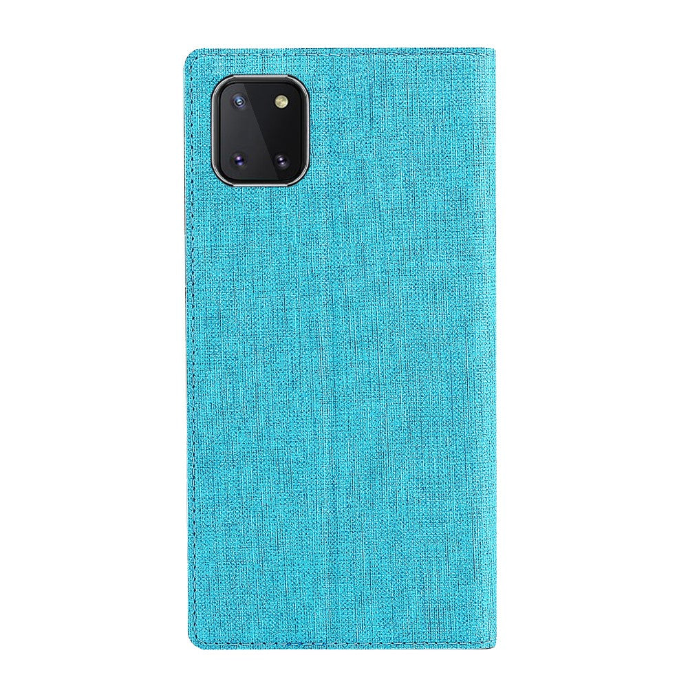 Galaxy A81/Note 10 Lite Lederhülle – VILI DMX Cross-Skin Design