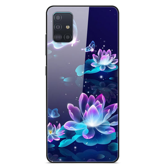 Galaxy A71 Hybrid-Hülle – mit Musterdruck