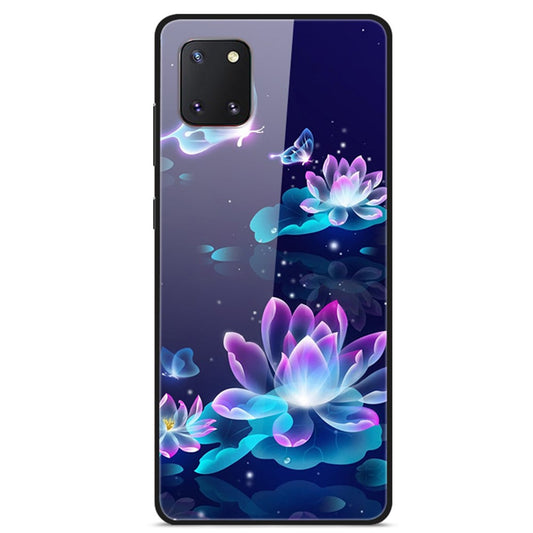 Galaxy A81/Note 10 Lite/M60s Hybrid-Hülle – mit Musterdruck