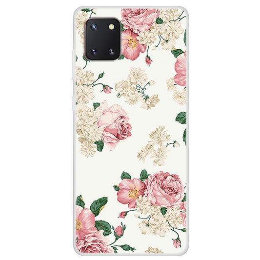 Galaxy A81/Note 10 Lite/M60S Hybrid-Hülle – mit Musterdruck