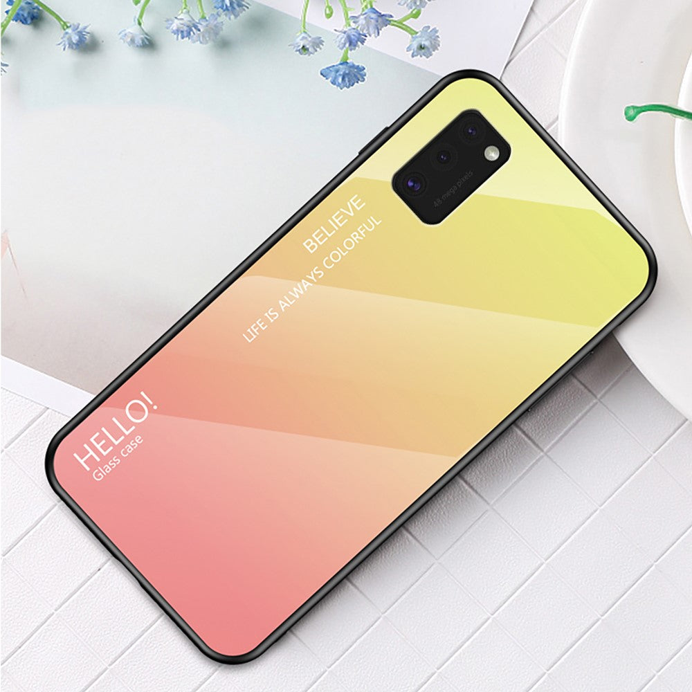 Galaxy A41 Hybrid-Hülle – Gradient-Farbdesign