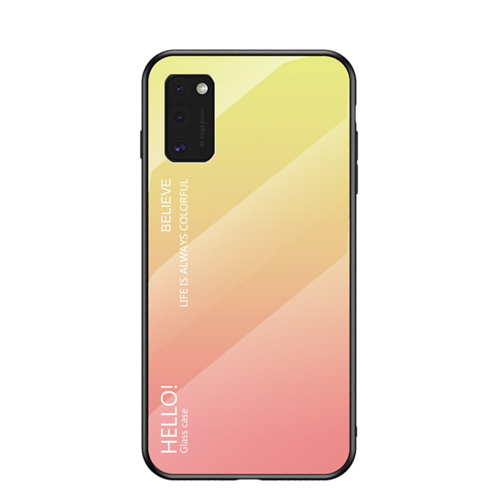 Galaxy A41 Hybrid-Hülle – Gradient-Farbdesign
