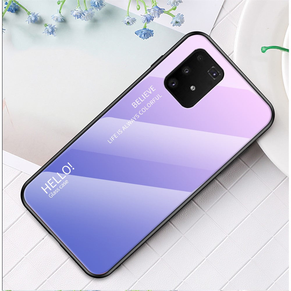 Galaxy A91/S10 Lite Schutzhülle – Gradient-Farbdesign