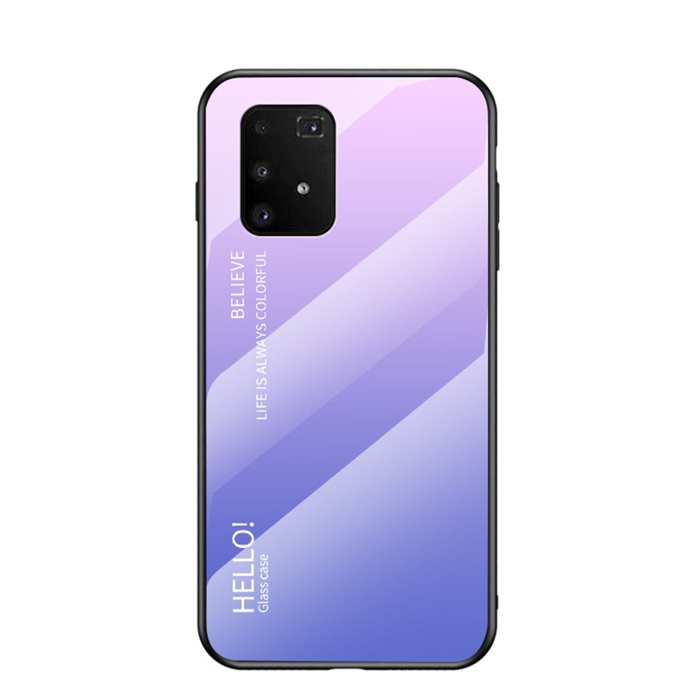 Galaxy A91/S10 Lite Schutzhülle – Gradient-Farbdesign