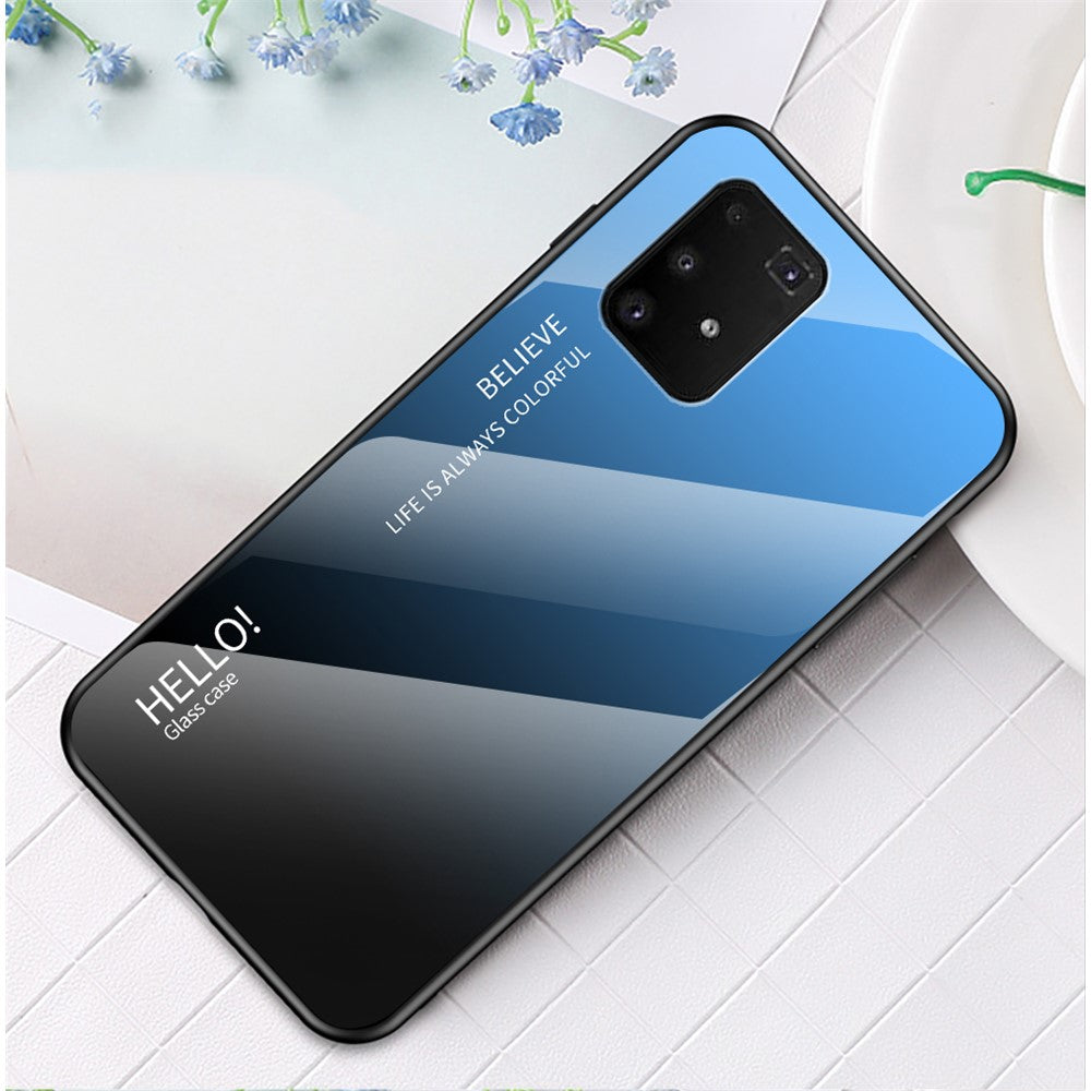 Galaxy A91/S10 Lite Schutzhülle – Gradient-Farbdesign
