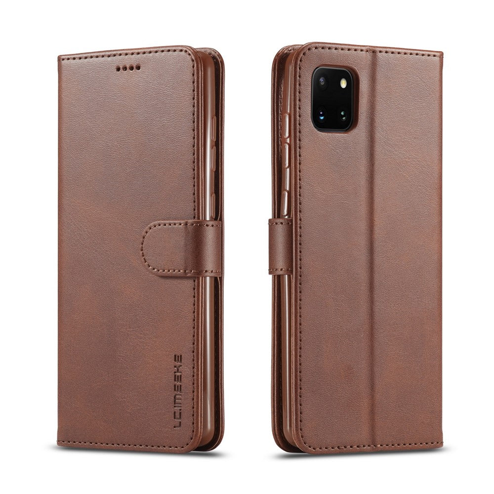 Galaxy A81/Note 10 Lite Wallet-Hülle – mit Kartenfächer & Ständer