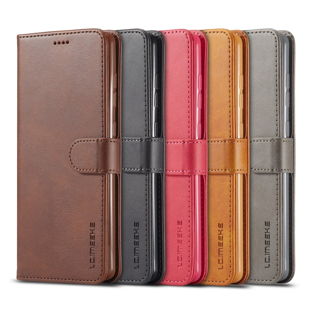 Galaxy A81/Note 10 Lite Wallet-Hülle – mit Kartenfächer & Ständer