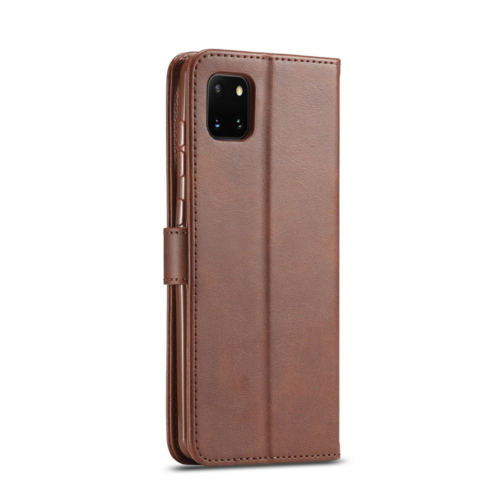 Galaxy A81/Note 10 Lite Wallet-Hülle – mit Kartenfächer & Ständer