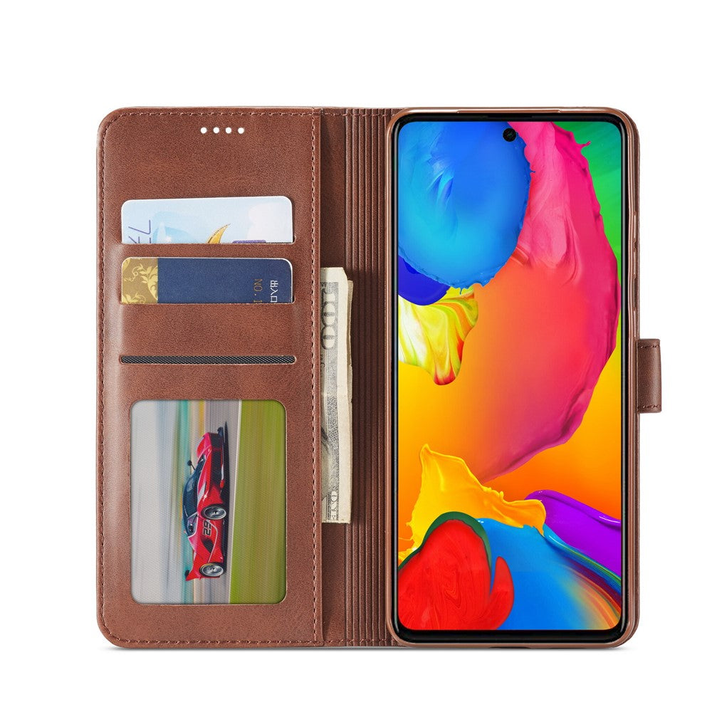Galaxy A81/Note 10 Lite Wallet-Hülle – mit Kartenfächer & Ständer