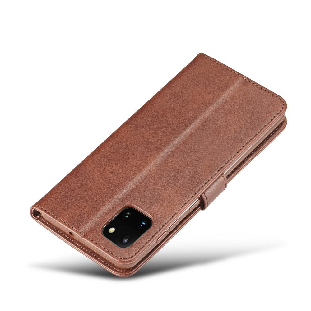 Galaxy A81/Note 10 Lite Wallet-Hülle – mit Kartenfächer & Ständer
