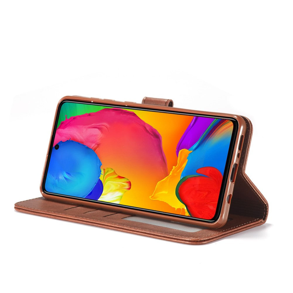 Galaxy A81/Note 10 Lite Wallet-Hülle – mit Kartenfächer & Ständer