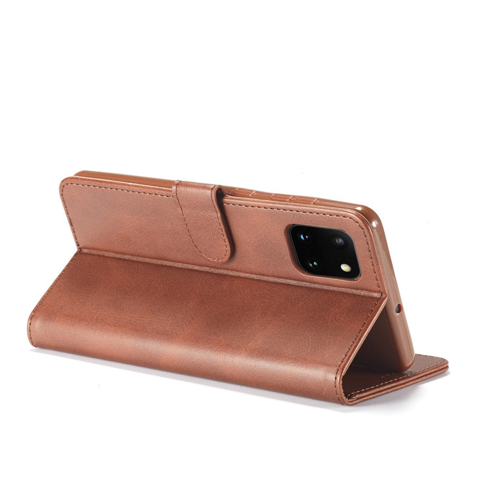 Galaxy A81/Note 10 Lite Wallet-Hülle – mit Kartenfächer & Ständer