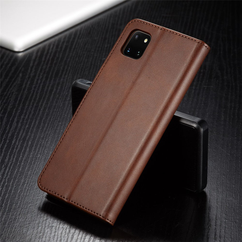 Galaxy A81/Note 10 Lite Wallet-Hülle – mit Kartenfächer & Ständer