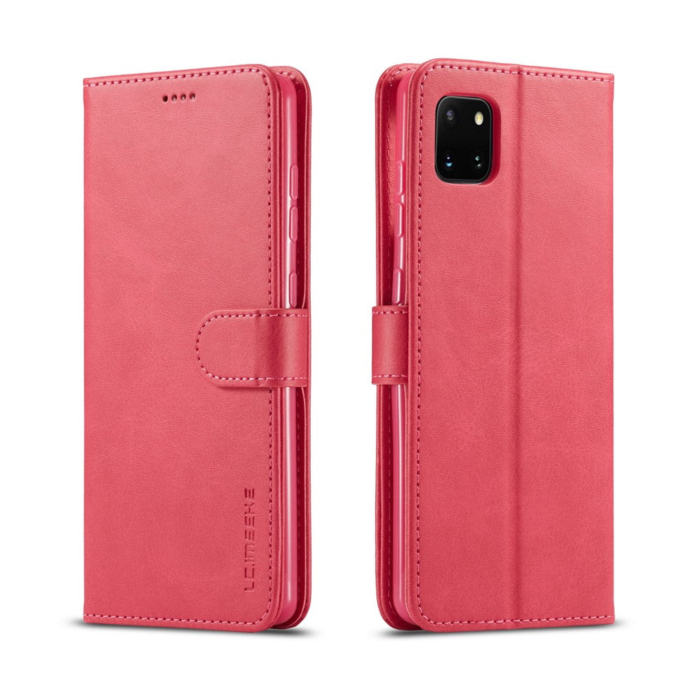 Galaxy A81/Note 10 Lite Wallet-Hülle – mit Kartenfächer & Ständer