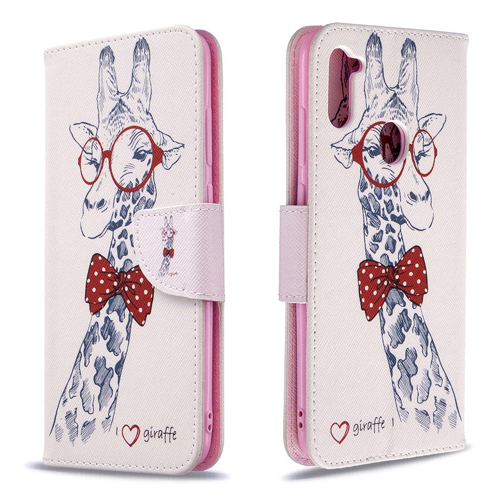 Galaxy A11/M11 Wallet-Hülle – mit Kartenfach & Ständer