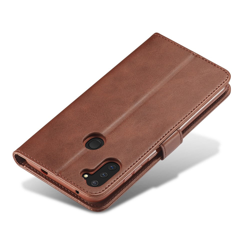 Galaxy A11 / M11 Wallet-Hülle – Mit Kartenfächern & Ständer