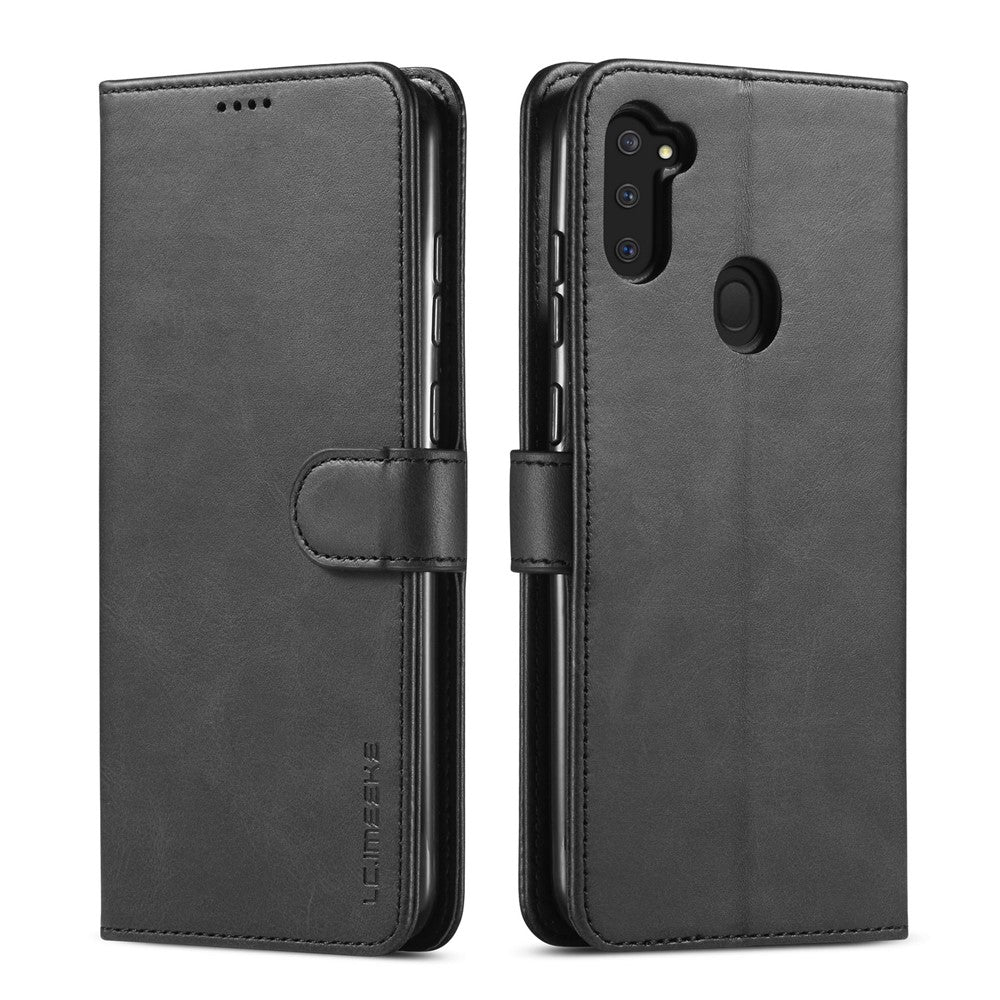 Galaxy A11 / M11 Wallet-Hülle – Mit Kartenfächern & Ständer