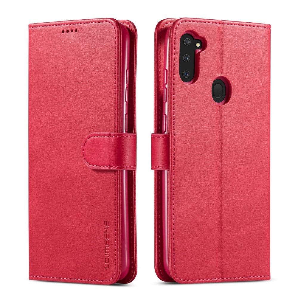 Galaxy A11 / M11 Wallet-Hülle – Mit Kartenfächern & Ständer