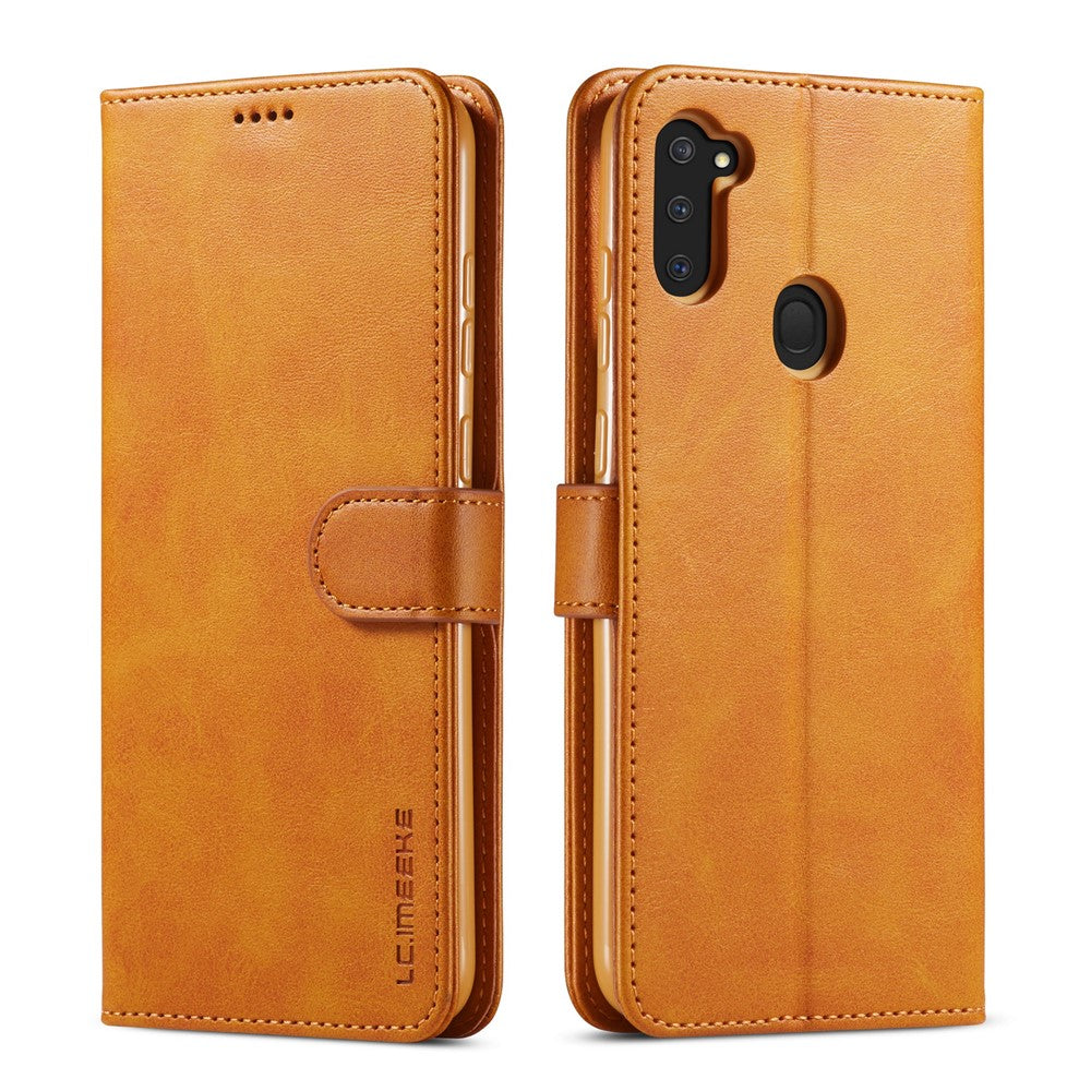 Galaxy A11 / M11 Wallet-Hülle – Mit Kartenfächern & Ständer