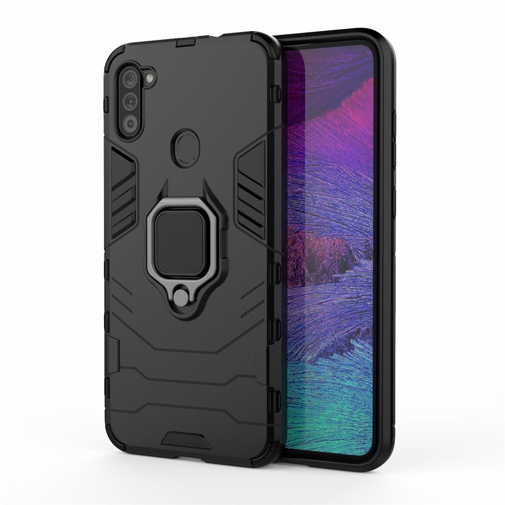 Galaxy A11 Schutzhülle – Stoßfest & Mit Ständer