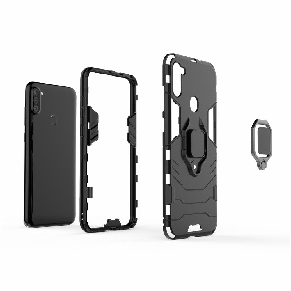 Galaxy A11 Schutzhülle – Stoßfest & Mit Ständer