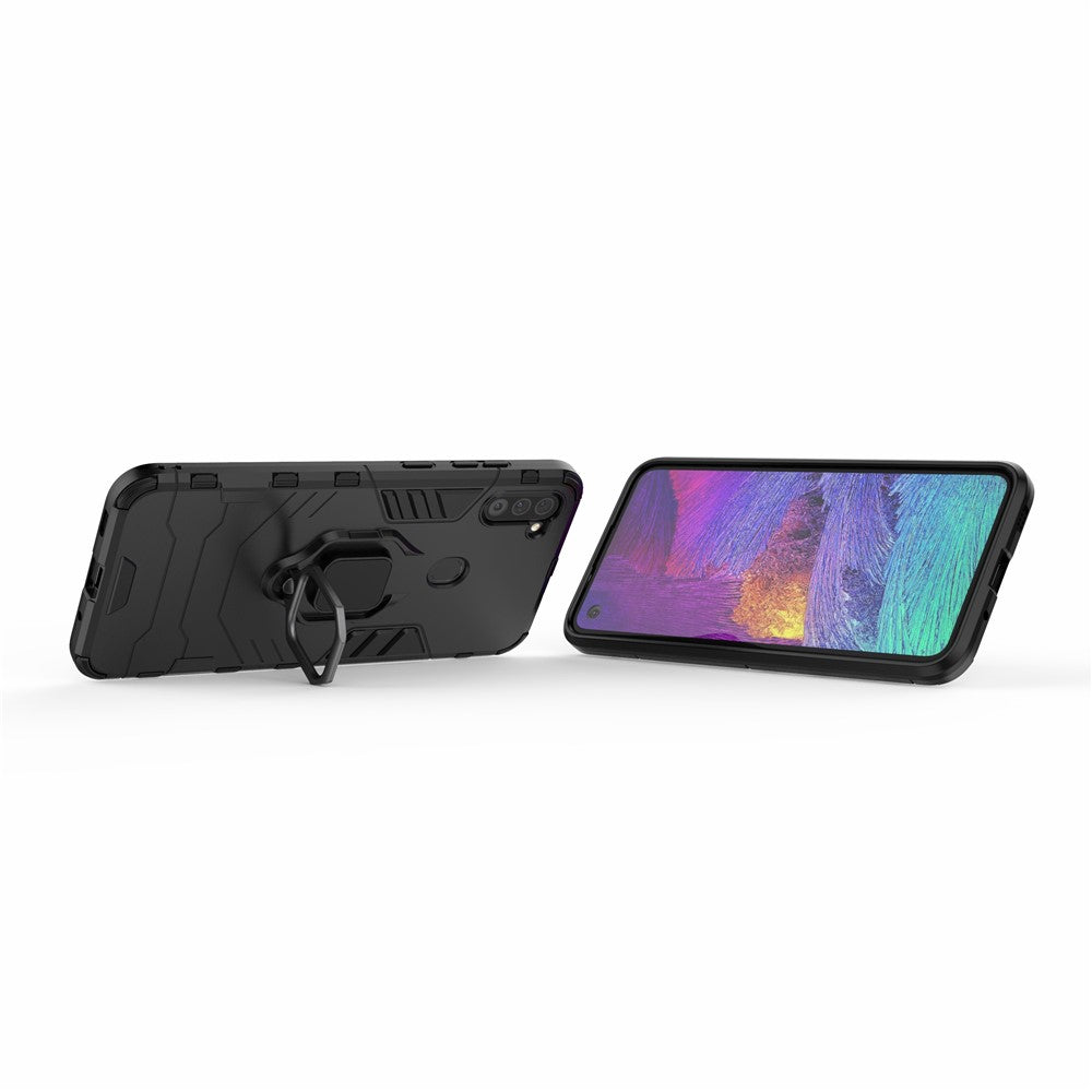 Galaxy A11 Schutzhülle – Stoßfest & Mit Ständer