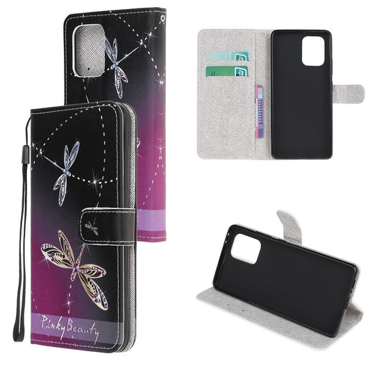 Galaxy A91/S10 Lite Wallet-Hülle – mit Kartenfächer & Stoßfest