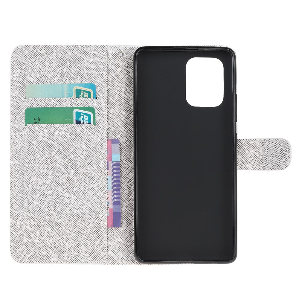 Galaxy A91/S10 Lite Wallet-Hülle – mit Kartenfächer & Stoßfest