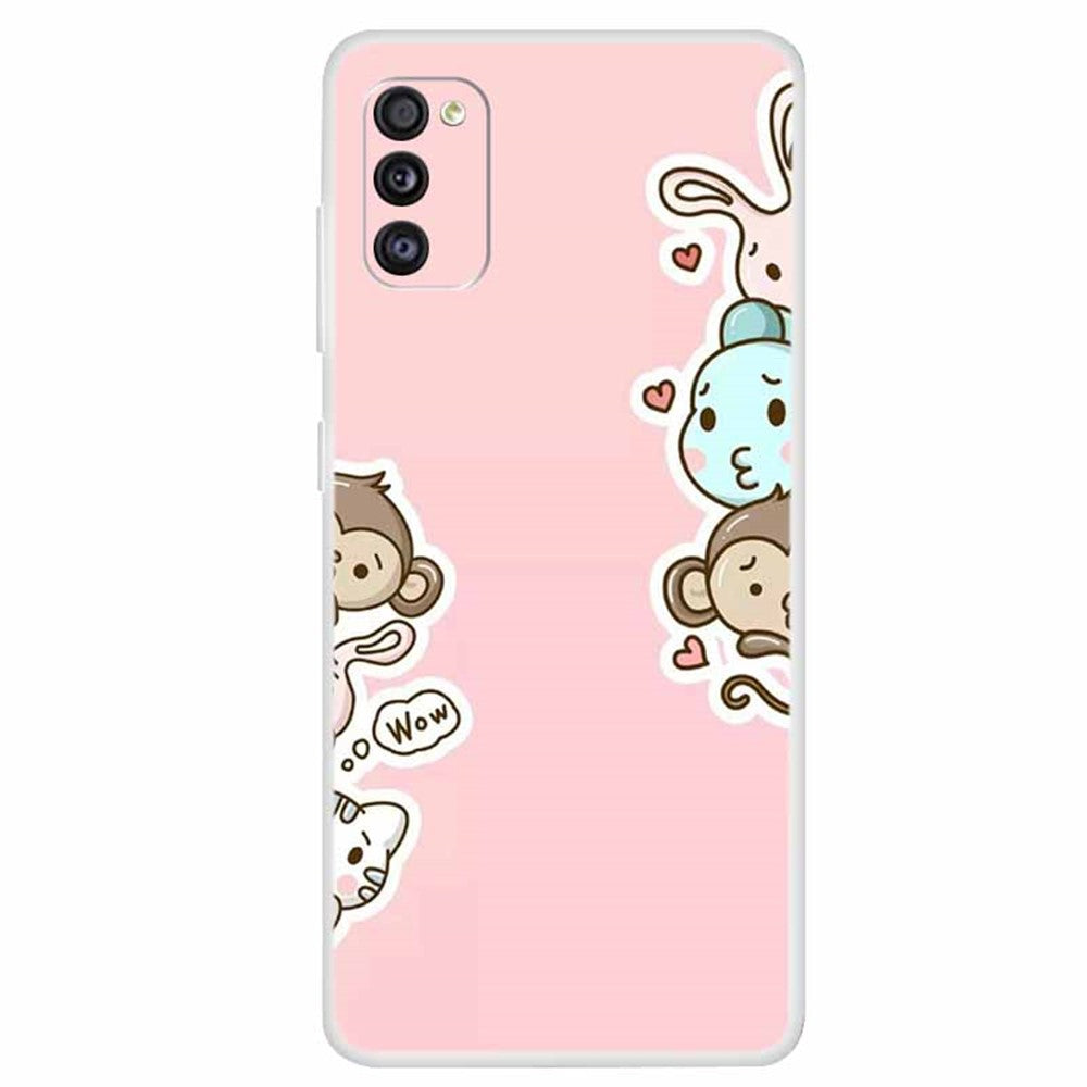Galaxy A41 Flexible Schutzhülle mit stylischem Muster