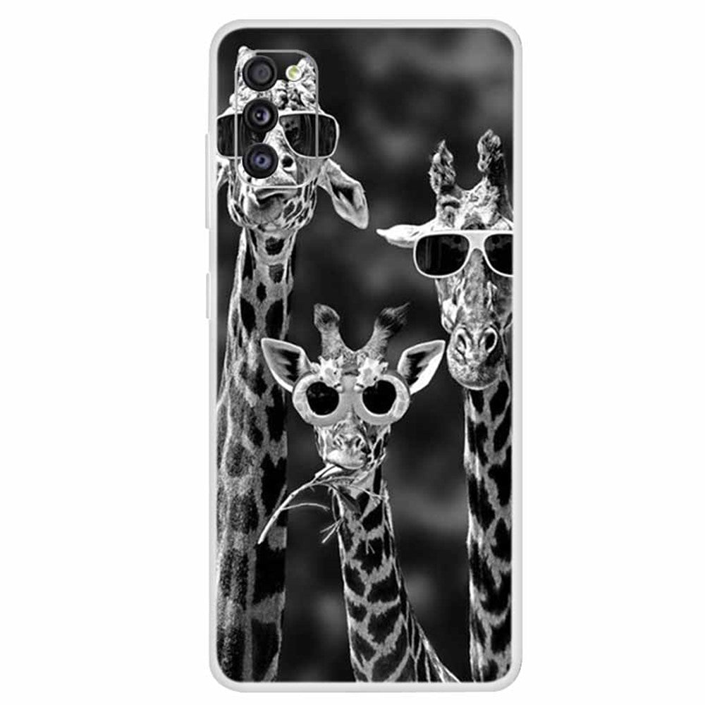 Galaxy A41 Flexible Schutzhülle mit stylischem Muster