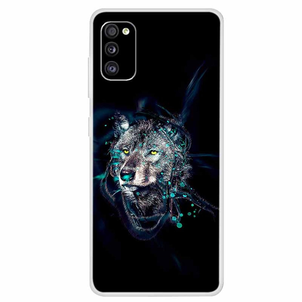 Galaxy A41 Flexible Schutzhülle mit stylischem Muster