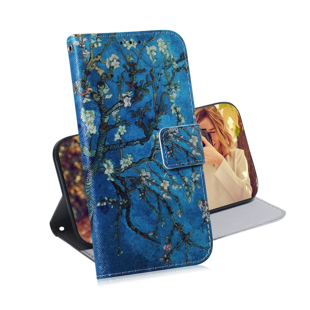 Galaxy A11 / M11 Wallet-Hülle – Mit Muserdruck & Brieftaschenfunktion