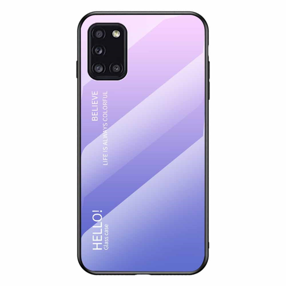 Galaxy A31 Hybrid-Hülle – Gradient-Farbdesign