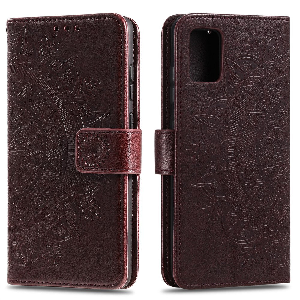 Galaxy A31 Wallet-Hülle – Mit Blumenmuster, Ständer & Kartenfächern