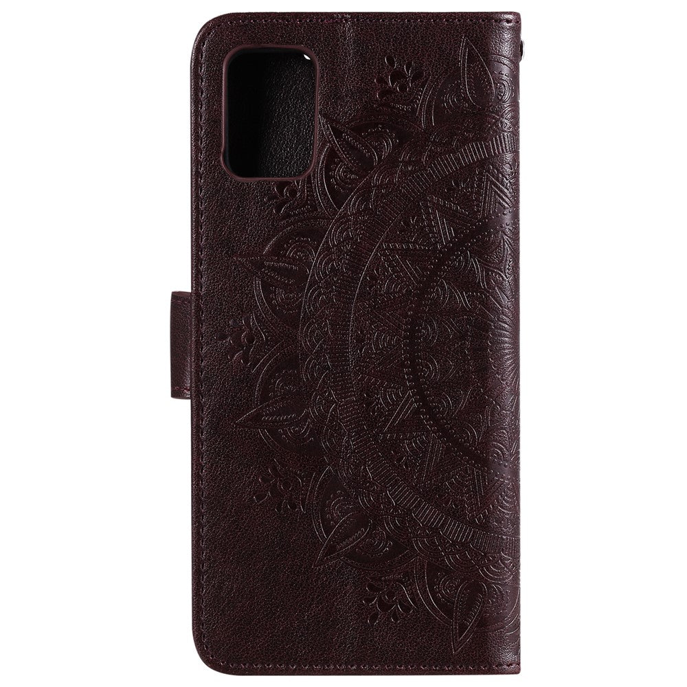 Galaxy A31 Wallet-Hülle – Mit Blumenmuster, Ständer & Kartenfächern