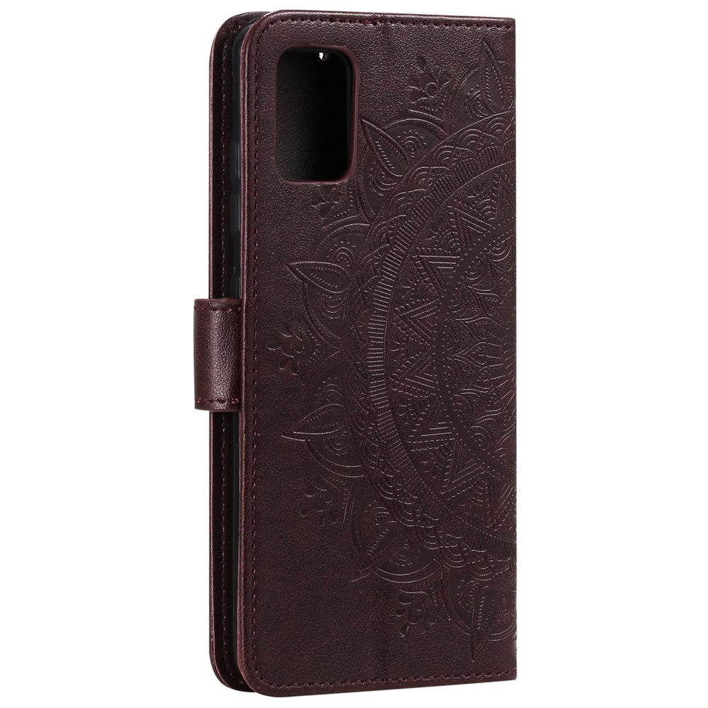 Galaxy A31 Wallet-Hülle – Mit Blumenmuster, Ständer & Kartenfächern