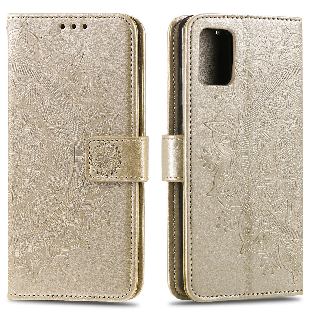 Galaxy A31 Wallet-Hülle – Mit Blumenmuster, Ständer & Kartenfächern