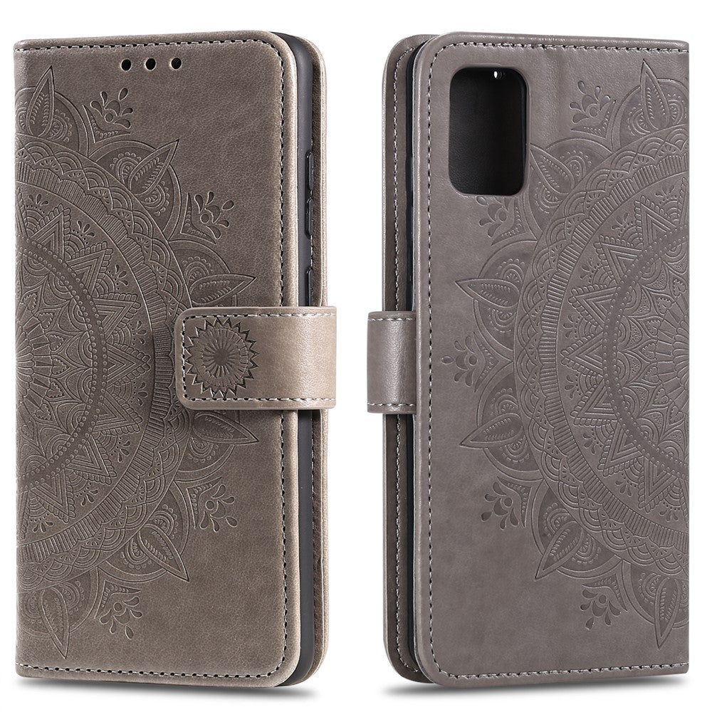 Galaxy A31 Wallet-Hülle – Mit Blumenmuster, Ständer & Kartenfächern